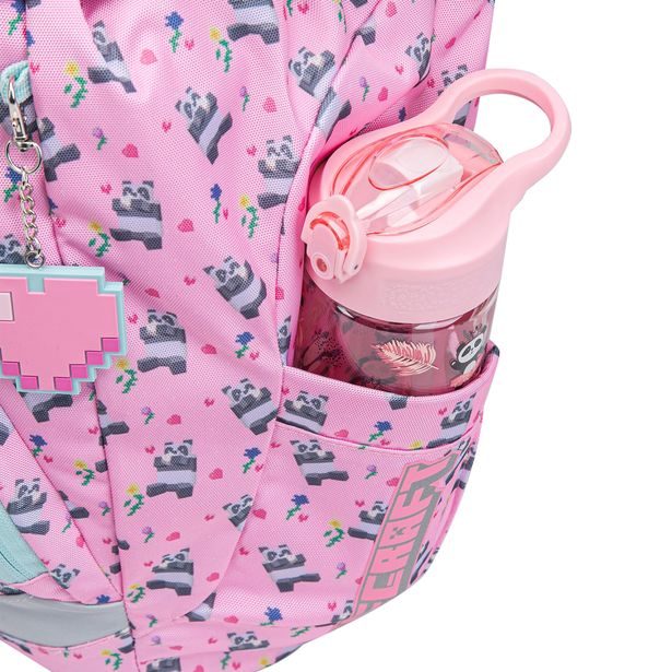 BAAGL SET 3 Airy Minecraft Panda: batoh, penál, sáček