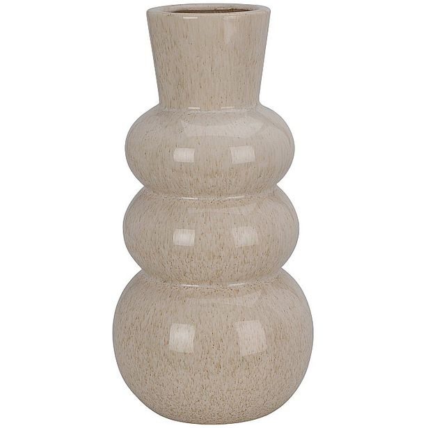 EXCELLENT HOUSEWARE Váza 3 bubliny 30 cm šedobílá KO-095241210sebi
