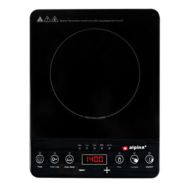ALPINA Indukční vařič jednoplotýnkový 2000W ED-218286