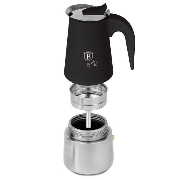 BERLINGERHAUS Kávovar 6 šálků indukční Black Collection BH-8912