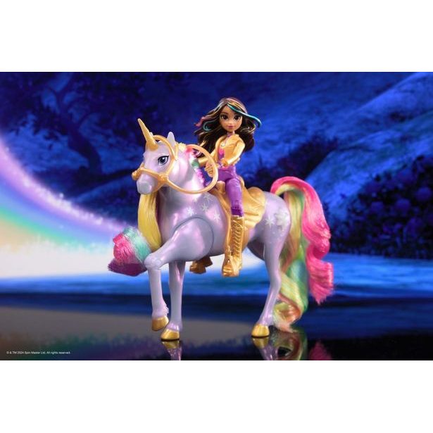 UNICORN ACADEMY SVĚTELNÝ JEDNOROŽEC A FIGURKA 11 CM SOPHIA & WILDSTAR