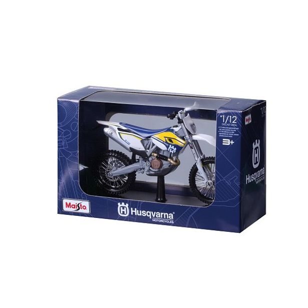 Maisto Maisto - Motocykl se stojánkem, Husqvarna FE 501, 1:12