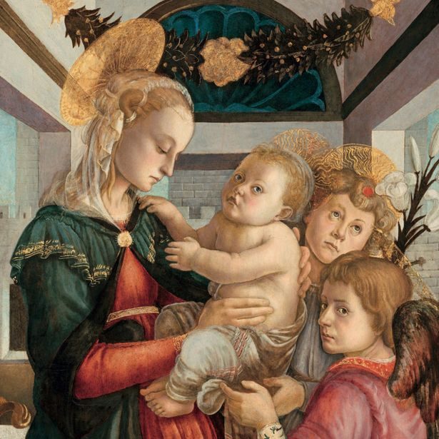 NOTIQUE Poznámkový kalendář Sandro Botticelli 2027, 30 x 30 cm