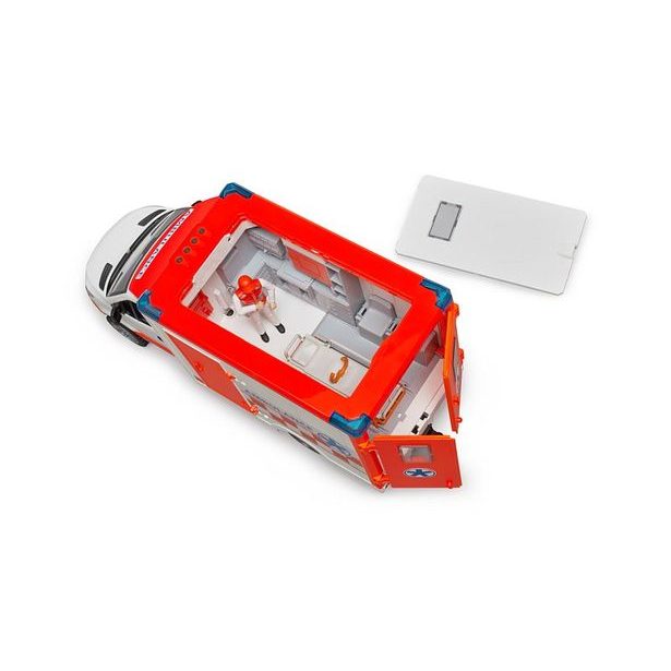 BRUDER Záchranná auta - MB Sprinter ambulance s řidičem