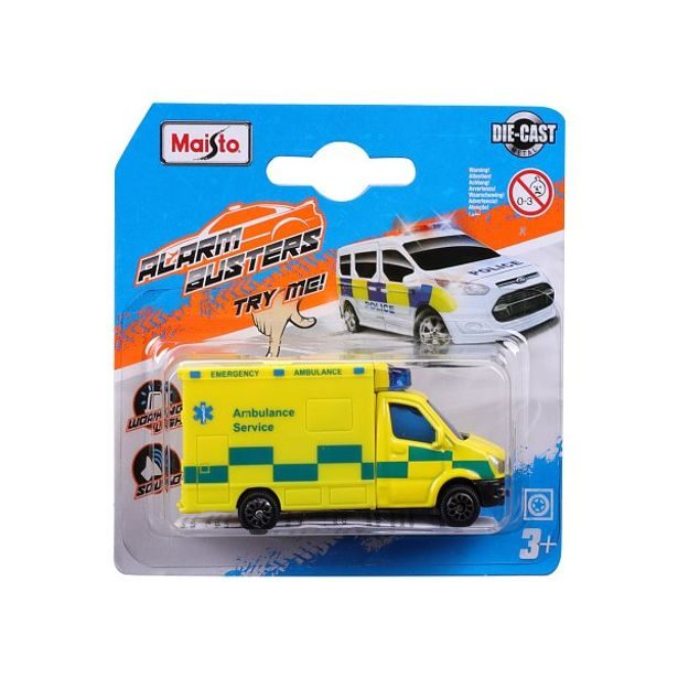 Maisto Maisto - Alarm Busters, záchranná a servisní vozidla se světly a zvuky, assort