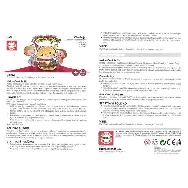 Hra - Připrav si svůj Hamburger