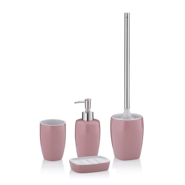 KELA Pohár LINDANO keramika růžová KL-20332