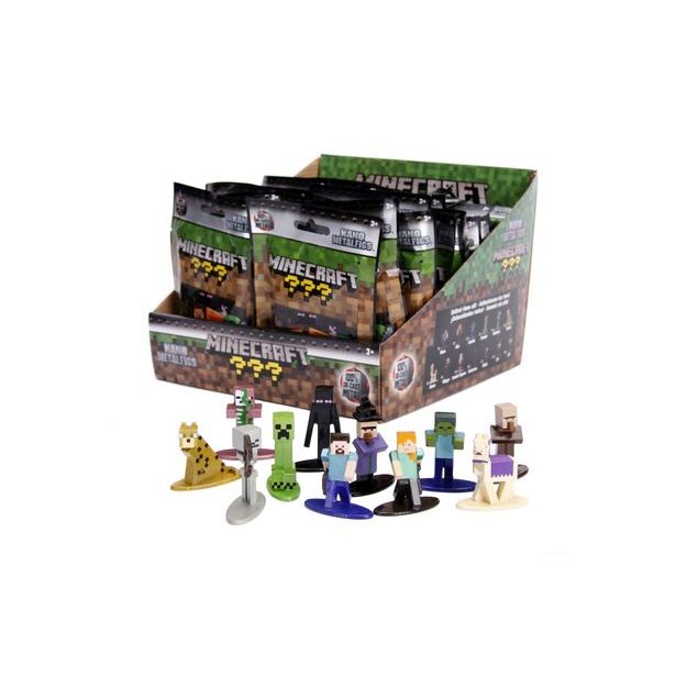 Minecraft Nanofigurka v sáčku, DP24, 13 druhů, Wave 1