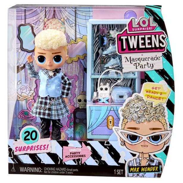 L.O.L. Surprise! Tweens panenka maškarní ples - Max Wonder
