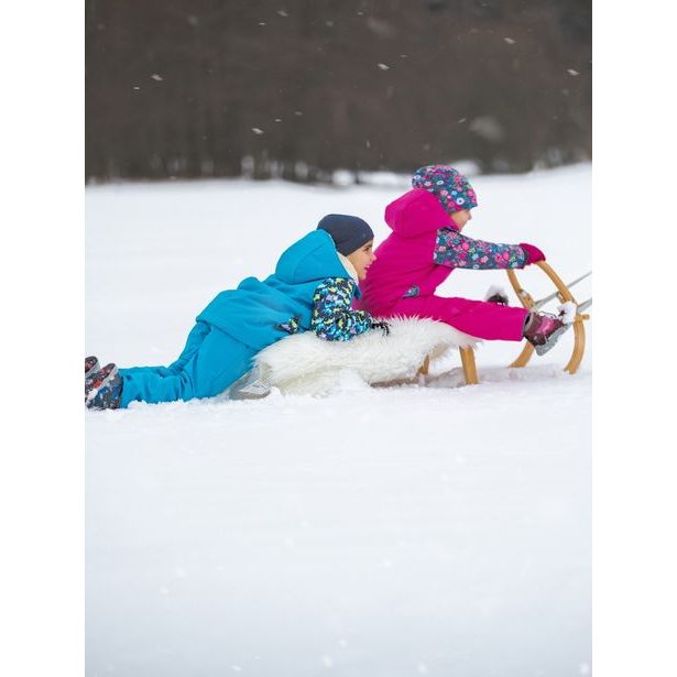 Unuo, Batolecí softshellové oteplovačky s beránkem Plus, Černá