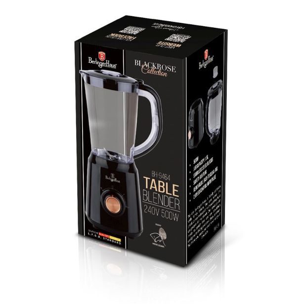 BERLINGERHAUS Stolní mixér 1,5 l Black Rose Collection BH-9464