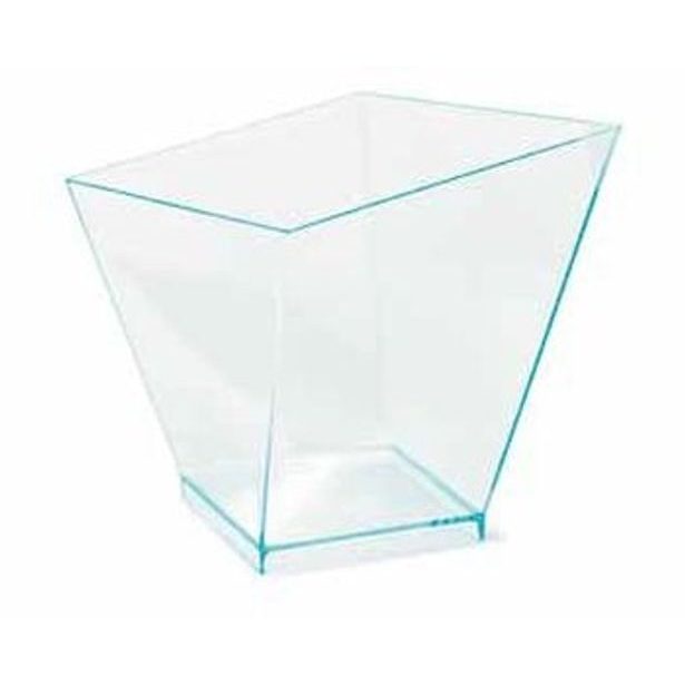 pohárek 180ml 4boký Charme 72x72x76mm,plast