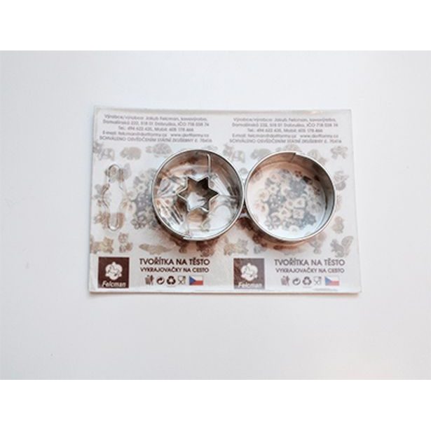 vykr. 0865 Kol.hl.malá, 3,8cm, 2ks /b.SKIN/