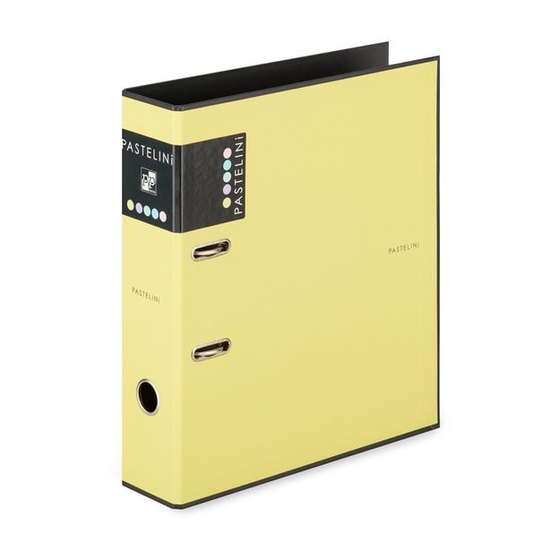 Pořadač A4 lamino páka 7cm PASTELINI žlutá