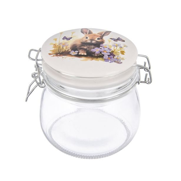 Dóza s klipovým uzávěrem JARO zajíc 0,5 l