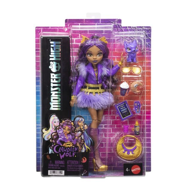 Monster High panenka monsterka - CLAWDEEN