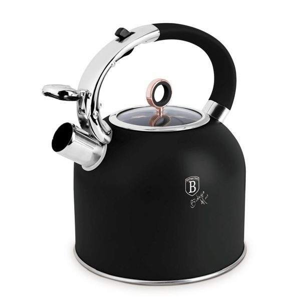 BERLINGERHAUS Konvice se skleněným víkem 3 l Black Rose Collection BH-8920