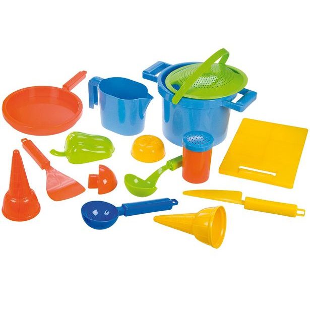 Pískový set k vaření, 14 dílů