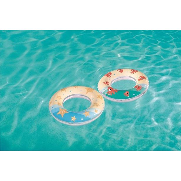 Nafukovací kruh - chobotnice, hvězdice, průměr 61cm