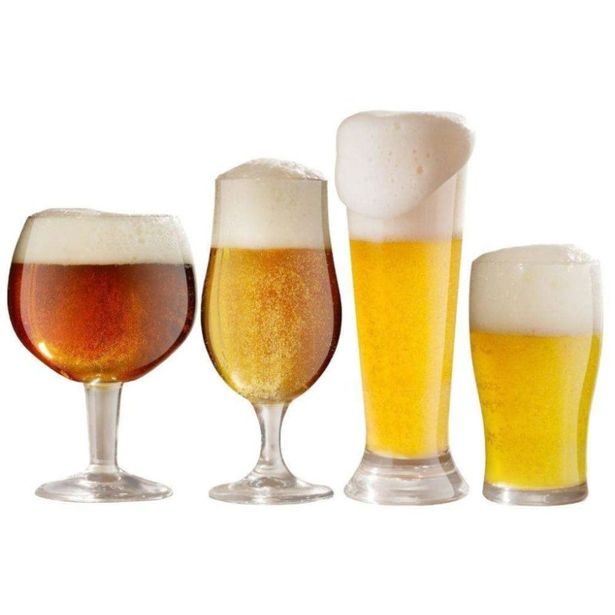 EXCELLENT HOUSEWARE Sklenice na pivo sada 4 ks KO-CC7001930