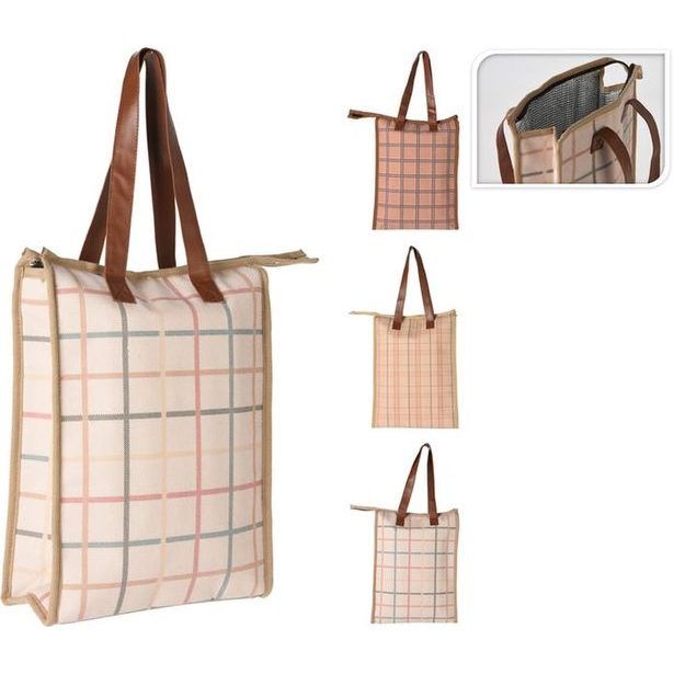 taška chlad. 12l, 27x12x37cm, KOSTKA, 3dekory, bavlna