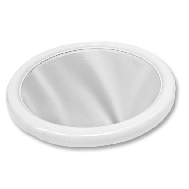 zrcadlo d46cm kulaté, plast.rám (KNK)