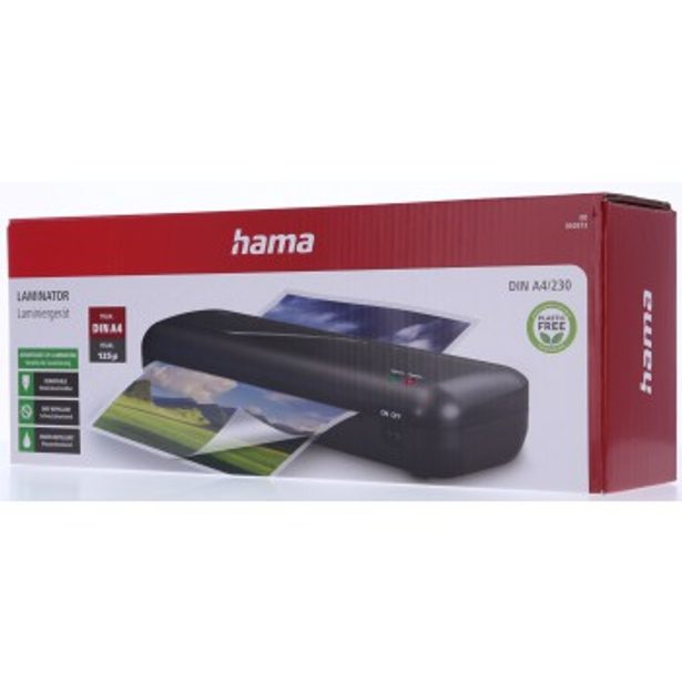 Hama Basic, laminátor DIN A4, laminováni za tepla, pro fólie 80-125 µ