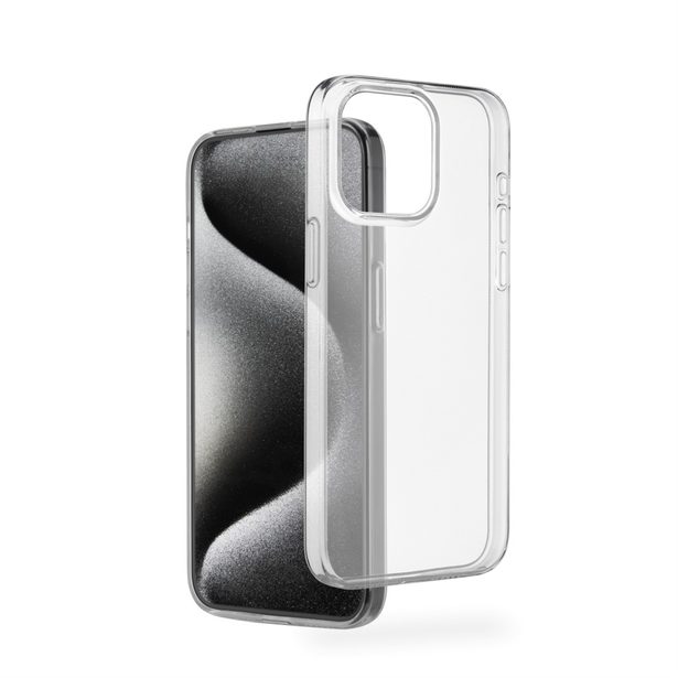 Hama Always Clear, kryt pro Apple iPhone 15 Pro Max, vždy průhledný, nežloutne