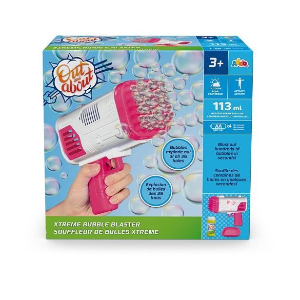 ADDO Bublifuky - Xtreme výrobník bublin, růžový