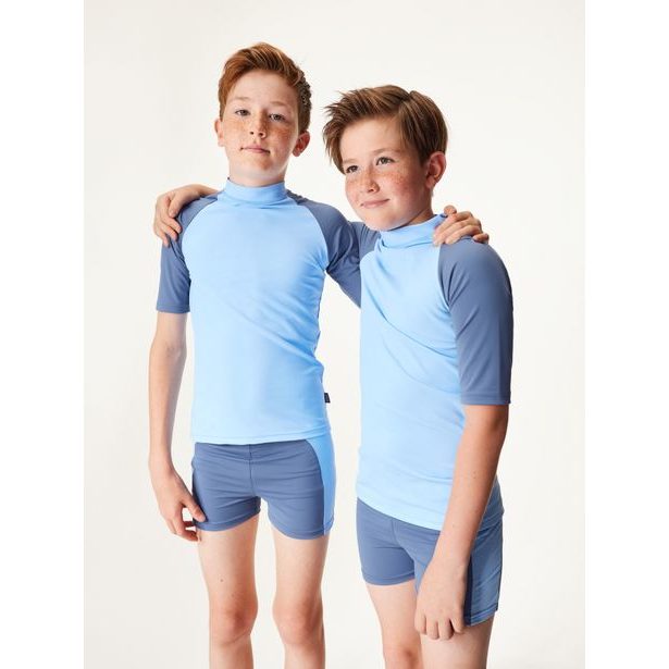 Unuo, Dětské plavky s UV ochranou 50+, Modrá
