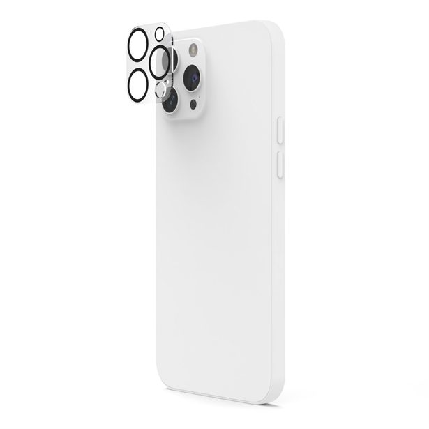 Hama Cam Protect, ochranné sklo fotoaparátu pro Apple iPhone 16 Pro/16 Pro Max, průhledné