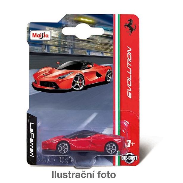 Maisto M. Ferrari Evolution DieCast collect., assort, blister