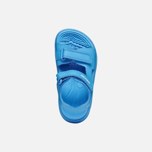 Modré chlapecké sandály Geox Sandal Fusbetto Bo