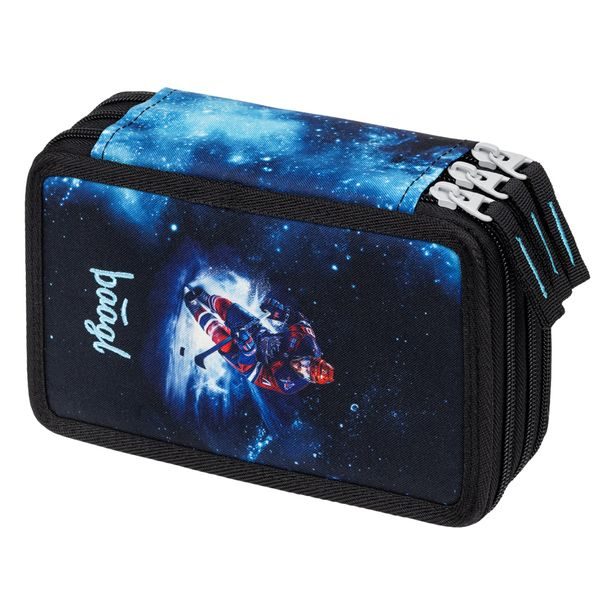 BAAGL Školní penál třípatrový Hokej