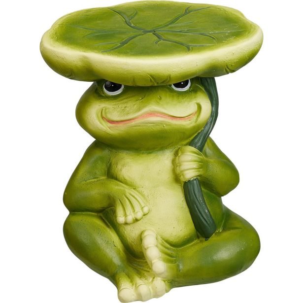 PROGARDEN Stojan na květináč 28 × 30 cm Žába KO-795250830zaba