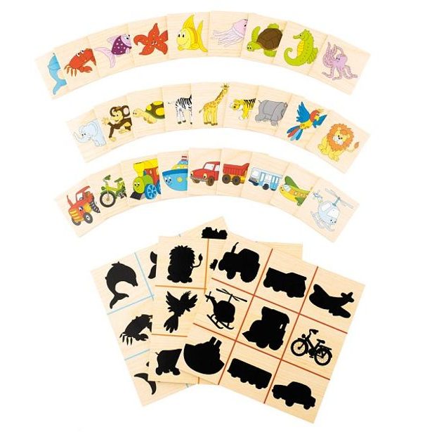 Hledání stínů "Mašinka"