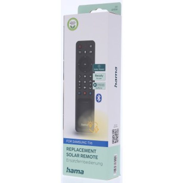 Hama univerzální ovladač pro TV Samsung, Bluetooth, solární