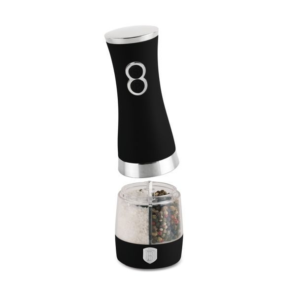 BERLINGERHAUS Elektrický mlýnek na pepř a sůl 2 v 1 Black Collection BH-9647