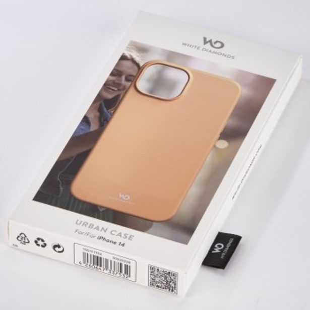 White Diamonds Urban Case, kryt pro Apple iPhone 14, meruňkový