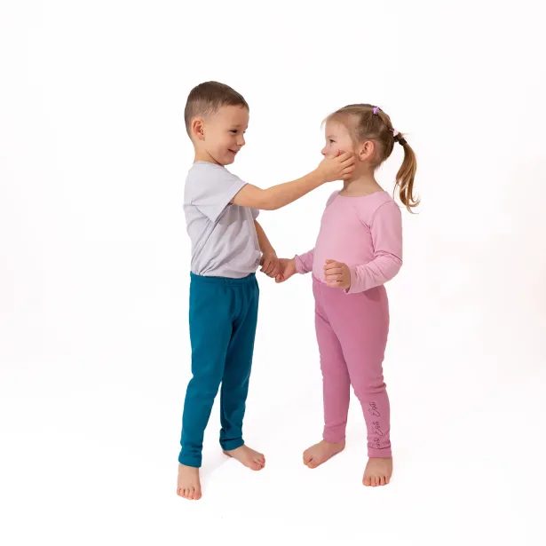 ESITO Dětské zateplené legíny Warmkeeper Cyclamen pink