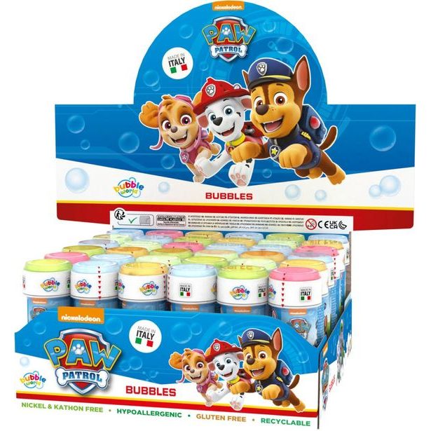 Bublifuk Paw Patrol 60ml (dis. 36ks)
