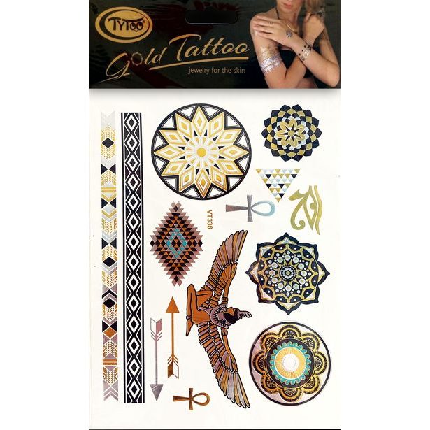 TyToo Zlaté tetování - náramky