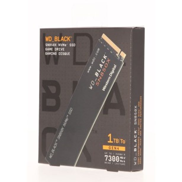 WD BLACK SN850X PCIe Gen 4 Gaming SSD 1 TB