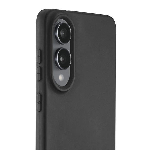 Hama Fantastic Feel, kryt pro Samsung Galaxy S25 Edge, hebký povrch, černý