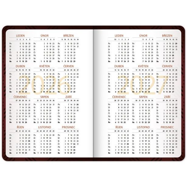 NOTIQUE Studentský diář Harry Potter (září 2026 – prosinec 2027), 9,8 x 14,5 cm