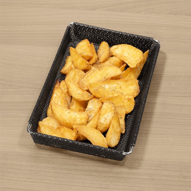 Xavax košík do horkovzdušné fritézy, nepřilnavý povrch, 12,5x20x3 cm, černý