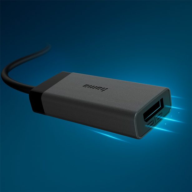 Hama redukce 2v1 USB-C na HDMI/DisplayPort, UHD/4K@60 Hz