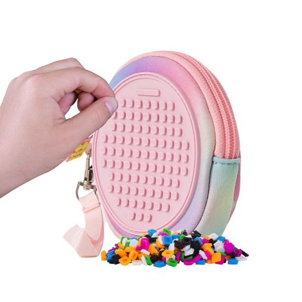 PIXIE CREW PIXIE CREW Kapsa kruh, růžová, Srdce a tlapky 50 pixelů