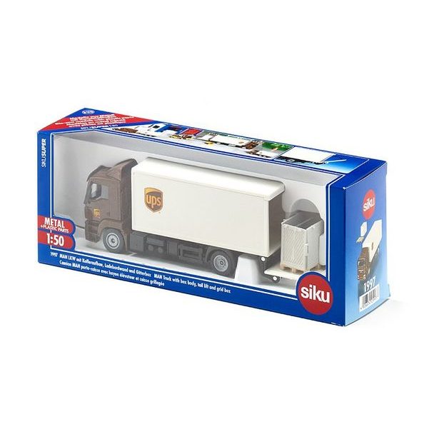 SIKU Super - MAN se zvedací zadní plošinou