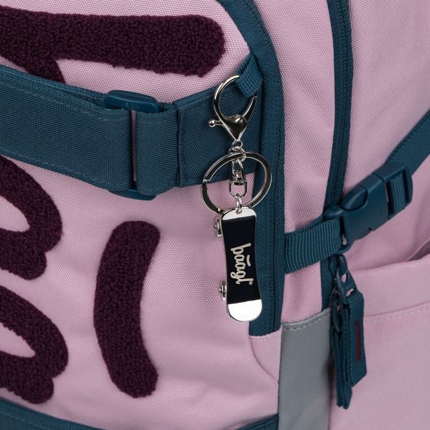 BAAGL Školní batoh Skate Rose GRS